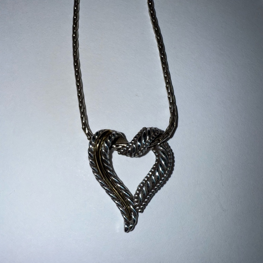 Brighton Silver Heart Necklace